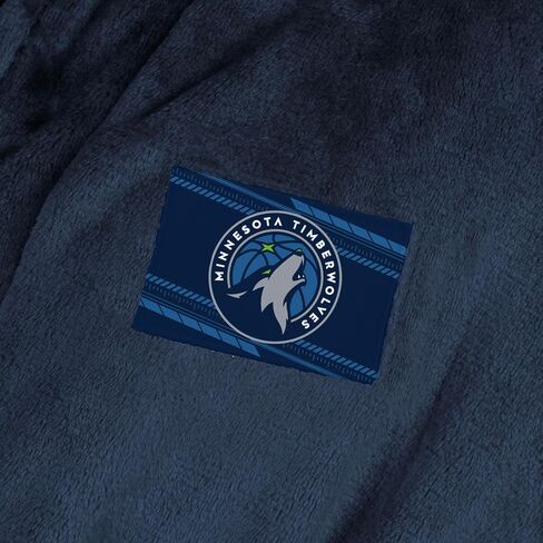 Northwest NBA Transfer Patch Silk Touch Robe, Small/Medium, Large/X-Large in Saudi Arabia