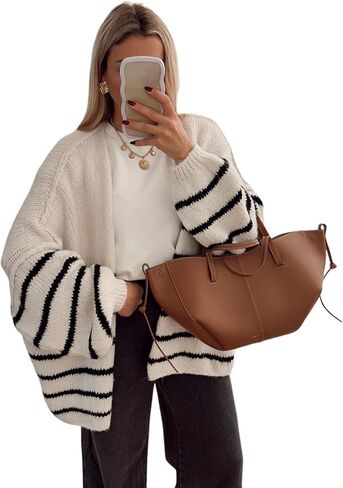 سترات سترة كارديجان كبيرة الحجم في بنكينج تقع على الأكمام الطويلة الفواني in Kuwait