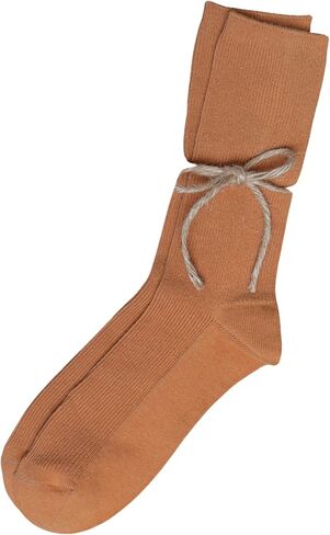 Women's Ribbed Mock Socks – Solid Color, Soft & Breathable Quarter Length Socks, Premium Quality, Made in Korea in Saudi Arabia