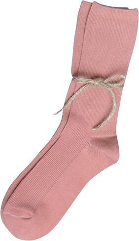 Women's Ribbed Mock Socks – Solid Color, Soft & Breathable Quarter Length Socks, Premium Quality, Made in Korea in Saudi Arabia