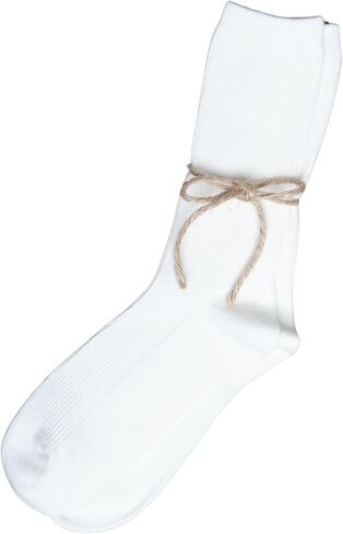 Women's Ribbed Mock Socks – Solid Color, Soft & Breathable Quarter Length Socks, Premium Quality, Made in Korea in Saudi Arabia