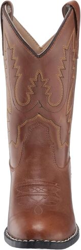 Round Toe Western Boot (Toddler, Tan Canyon, 12 Little Kid M in Saudi Arabia