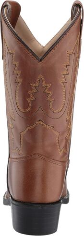 Round Toe Western Boot (Toddler, Tan Canyon, 12 Little Kid M in Saudi Arabia