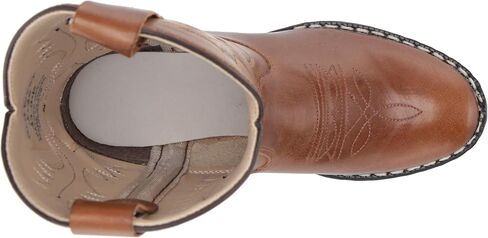 Round Toe Western Boot (Toddler, Tan Canyon, 12 Little Kid M in Saudi Arabia