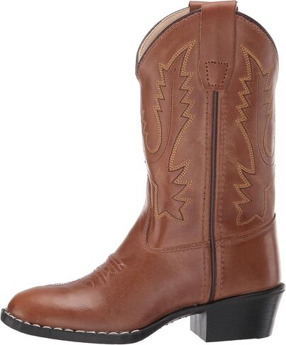 Round Toe Western Boot (Toddler, Tan Canyon, 12 Little Kid M in Saudi Arabia
