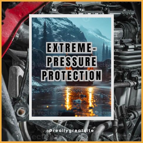Multi-Vehicle High Temperature Red Grease 1 LB Tub | Lithium Grease VV-614| Extreme Pressure | Water Resistant | -5°F to 250°F | 471°C Flash Point | Automotive, Motorcycle, Industrial Use in Saudi Arabia