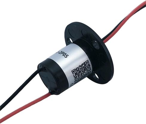 WX12-2P05 12mm outer diameter 2-way 5A micro capped slip ring low power conductive slip ring rotating conductive ring in Saudi Arabia