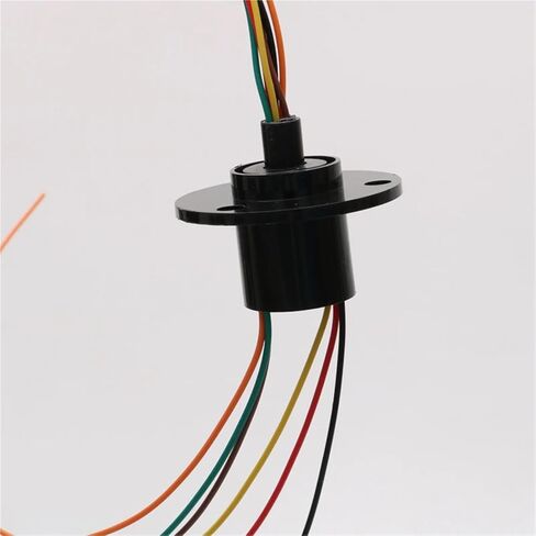 1PCS Wind Turbine Slip Ring 12 Channels Dia 22mm 5A High Current Rotary Electrical Connector Amusement Ride Slipring(Dia 22mm 4CH 5A) in Saudi Arabia