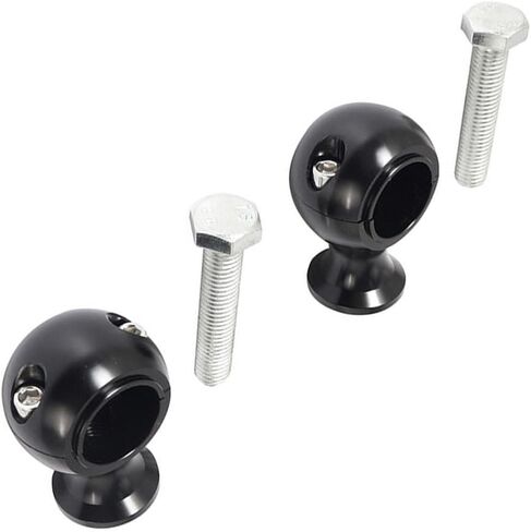 1" 25mm Handle Bar Riser Mount Clamps Handlebar Risers, Motorcycle Handlebar Risers Mount Clamps 25mm 1" for Motorcycle Dirt Bike ATV, Billet Handle Bar Mount Clamps Riser, Chrome in Saudi Arabia