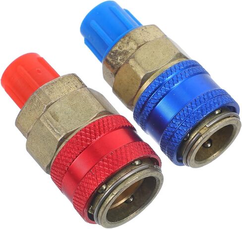 1PAIR توصيل سريع التوصيل المقرنات لأنظمة تكييف الهواء عالية الضغط محول الضغط تجهيزات مقاومة للتسرب لسهولة التشغيل وفعالة in Saudi Arabia