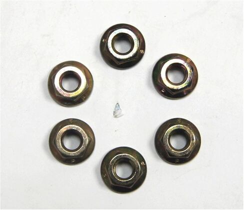 for Chevy for Corvette 1997-2004 Headlight Bracket Mount Nuts 6pcs Front Insert in Saudi Arabia