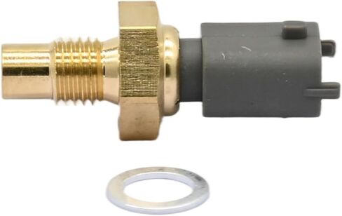 Engine Coolant Temperature Temp Switch Sensor Sender Compatible with Ford Excursion E-350 E-450 F-250 F-350 F-450 F-550 E350 E450 F250 F350 F450 F550 Super Duty 10-04 V8 6.0L 6.4L in Saudi Arabia