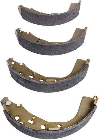 Detroit Axle - Pair Rear Brake Shoes for Toyota 2003-2006 Tundra, 2003-2004 Tacoma, 2001-2002 4Runner, Brake Shoes Set Replacement Brakes in Saudi Arabia