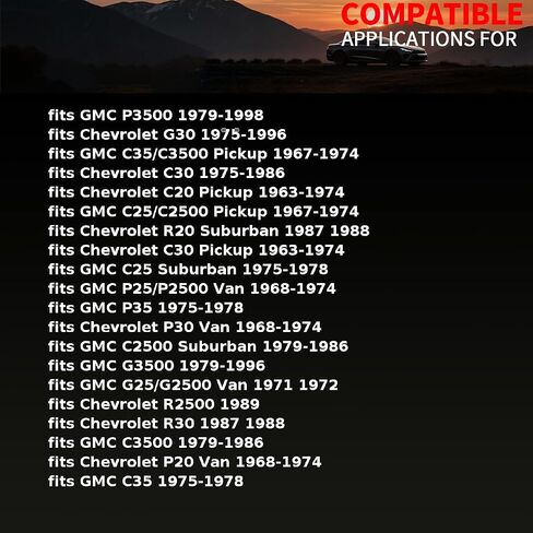 التعليق التحكم في ذراع أدوات عمود أدوات الجبهة العلوية العلوية شيفروليه C20 Suburban C30 بيك آب 1963 1964 1965 1966 1967 1968 1969 1970 1971 1972 1974 1975 1976 1977 1978-1986 2 x in Kuwait