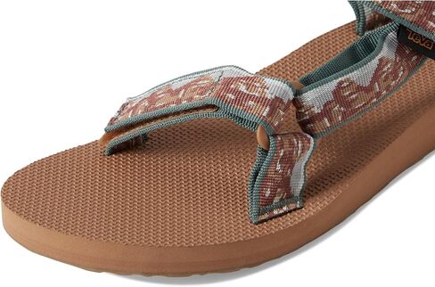 Teva Women's Original Universal Sandal, Beach Floral Wild Lime, 6 in Saudi Arabia
