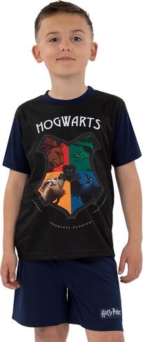 Harry Potter Pajamas, Short Sleeve Boys Pajamas, Hogwarts Pjs, Boys Pjs For Summer in Saudi Arabia
