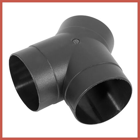 ACROPIX 75mm Car Heater Warm 3 Way Air Ducting Pipe Y Shape Outlet Connector Black Plastic Car Parts in Saudi Arabia