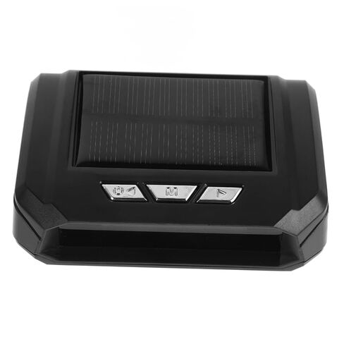 2pcs Solar Powered Multifunctional Digital Clock for Cars Date and Temperature Display for Trucks and Vehicles Portable Dashboard Thermometer Accessory in Kuwait