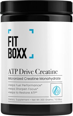 ATPDrive Micronized Monohydrate Creatine for Daily Strength, Mental Clarity & Cellular Power, No Sugar, Clean, High-Absorption Formula, 60 Servings in Saudi Arabia