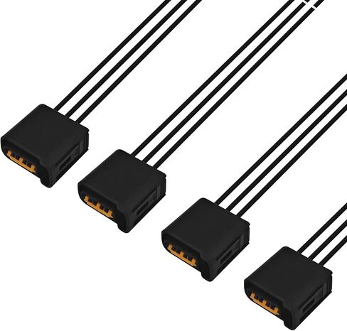 4PCS Ignition Coil Connector Plug, Connector Repair Replacement Compatible with Subaru XV Legacy Impreza WRX Forester Outback Tribeca Ignition Coil High Voltage Package Plug in Kuwait