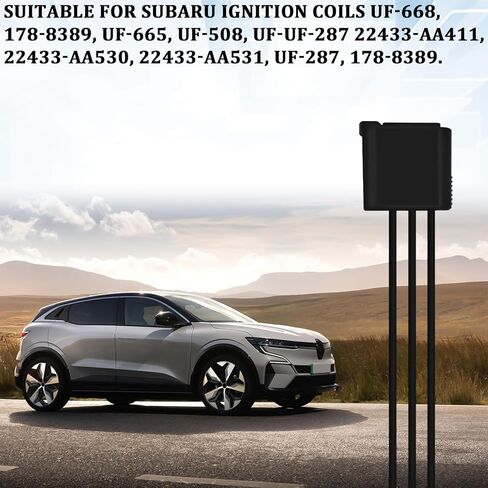 4PCS Ignition Coil Connector Plug, Connector Repair Replacement Compatible with Subaru XV Legacy Impreza WRX Forester Outback Tribeca Ignition Coil High Voltage Package Plug in Kuwait