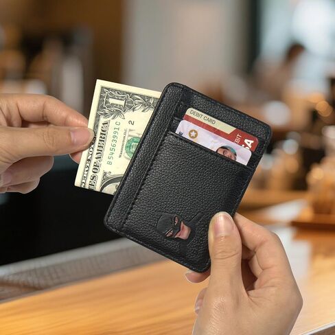 Artvibe Dark Id Leather Bat Wallet للرجال والنساء - حامل بطاقة Superhero Face Eyes Card For Dad ، الابن ، الزوج ، صديقها ، زوجة عيد ميلاد مثالي هدية عطلة عيد الأب in Kuwait