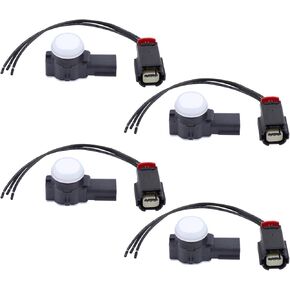 4Pcs Parking Assist Sensor with Connector for Buick Encore Enclave Regal Lacrosse Chevrolet Silverado GMC Sierra 1500 2500 3500 Suburban Tahoe Camaro Cadillac CT6 Escalade XT5 ATS CTS XTS in Kuwait