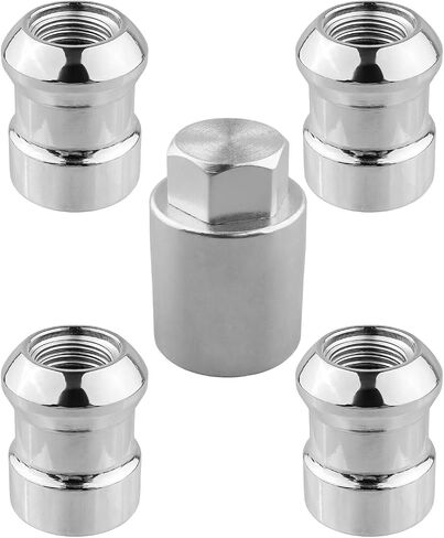 Wheel Lock Lug Nut Set Fit for Honda CR-V 2007-2025 Civic 2016 Accord 2008-2012 Anti-Theft Chrome Alloy Replace 08W42-SCV-101 08W42SCV101 08W42-SCV-100 08W42SCV100 08W42-SCV-102 08W42SCV102 Short in Saudi Arabia