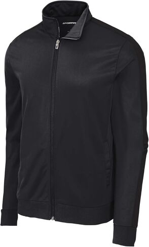 SPORT-TEK Unisex Tricot Sleeve Stripe Track Jacket in Saudi Arabia