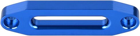50ft x 1/4 inch Red Strong Durable Synthetic Winch Rope Line 6400LBS with Rubber Stopper and Blue 4 4/5 inch Aluminum Hawse Fairlead for Recovery UTV ATV Truck in Saudi Arabia