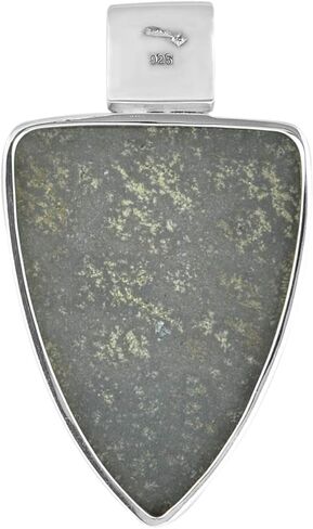Starborn Ammolite and Sterling Silver Shield Pendant in Saudi Arabia