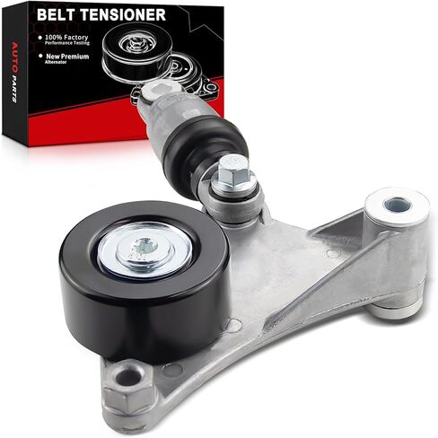 Belt Tensioner Assembly with Pulley Fit for:-Toyota Camry 2002-2009, Highlander 2001-2007, for:-RAV4 2001-2008, Solara 2002-2008 for:-Scion tC 2010, xB 2008-2012 Replace OE# 38216 1660128021 in Saudi Arabia