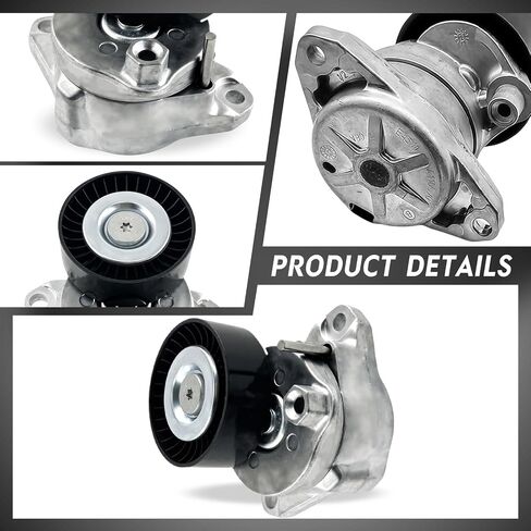 Belt Tensioner Idler Pulley Serpentine Belt Kit,Fit for Mercedes-Benz C300 C350 CLK350 E350 GL450 GLK350 ML350 S550 SL550 SLK350 2005-2011,Replace# 2722021419 2722000270 2722021019 6pk2404 in Saudi Arabia
