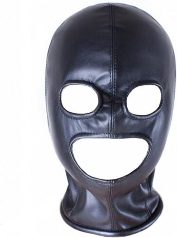 Ultimate Comfort and Style: Full Cover Soft Leather Balaclava Mask - The Perfect Halloween Headgear in Saudi Arabia