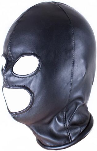 Ultimate Comfort and Style: Full Cover Soft Leather Balaclava Mask - The Perfect Halloween Headgear in Saudi Arabia