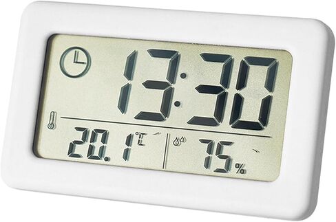 Thin Digital Clock with Temperature and Humiditys for Home Decoration in Saudi Arabia
