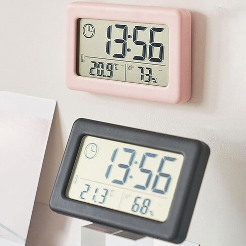 Thin Digital Clock with Temperature and Humiditys for Home Decoration in Saudi Arabia