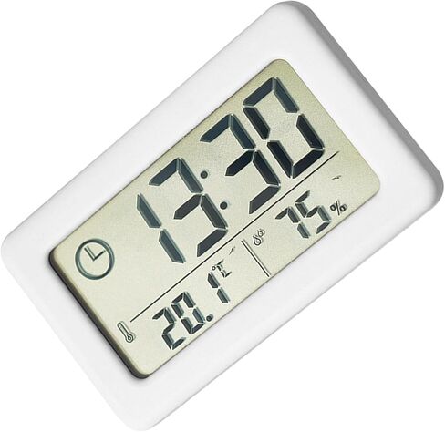 Thin Digital Clock with Temperature and Humiditys for Home Decoration in Saudi Arabia