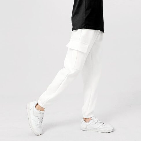 Girl's & Boy's Cotton Sweatpants, Cargo Sports Pants for Children in Saudi Arabia