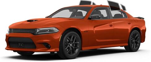 Autotek DIY 2Ply Car Window Tinting Kit - Customize Shade: 5%, 10%, 20%,25%, 35%, 50%, 70%, for Dodge All Models Sides & Back Windows - Pre-Cut colorants for UV Blocking and Blast Protection in Saudi Arabia