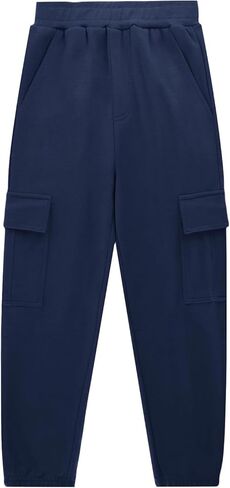 Girl's & Boy's Cotton Sweatpants, Cargo Sports Pants for Children in Saudi Arabia
