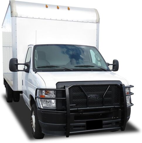 Black Horse Rugged Heavy Duty Grille Guard Modular Black Compatible with 2015-2025 Ford E-350/2015-2025 Ford E-450 -RU-FO350-B in Saudi Arabia