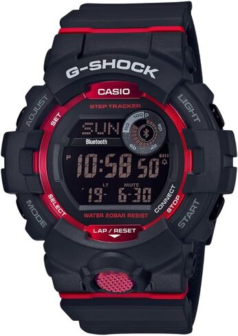 Casio G-Shock Move GBD800-1 | Black Sport Watch | Shock Resistant | 200M WR | Step Counter | Bluetooth Connectivity | Training Features in Saudi Arabia