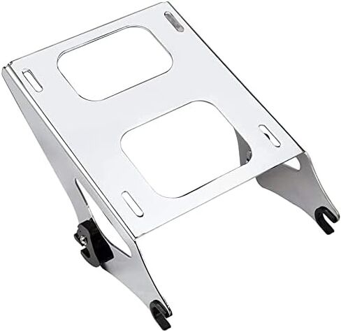 TCT-MOTORPARTS Chopped Tour Luggage Trunk w/Mounting Rack Fit for Harley Touring Road King Electra Glide 2014-2025 in Saudi Arabia