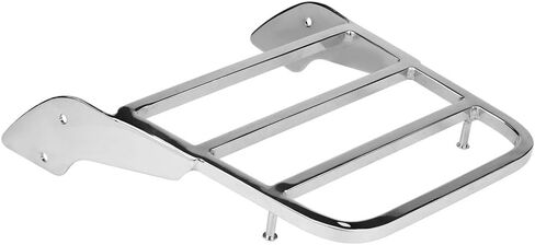 KIMISS Rear Luggage Rack, Motorcycle Rear Sissy Bar Luggage Rack for Honda Shadow VT750 C2 1997-2003 (Chrome Silver) in Saudi Arabia