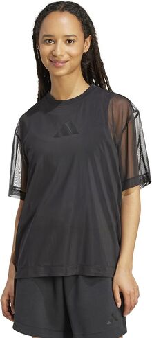Adidas Women's All Szn Soft Lux Mesh T-Shirt in Saudi Arabia