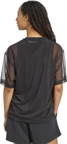 Adidas Women's All Szn Soft Lux Mesh T-Shirt in Saudi Arabia
