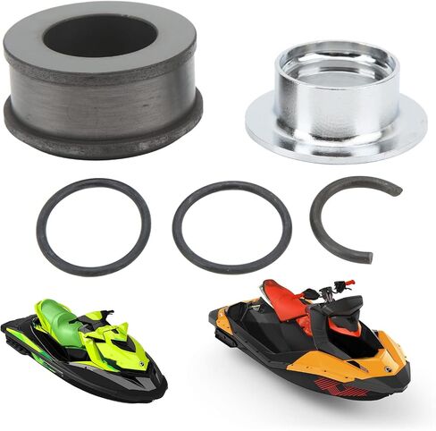 Drive Shaft Carbon Ring Seal Rebuild Repair Kit Fits, 5PCS Drive Shaft Carbon Ring Seal Rebuild Kit 272000177 Replacement For RENTAL SE 130 GTS PRO in Saudi Arabia