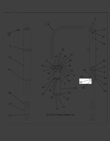 Polaris 1800642 Shaft Seal RZR XP EPS S Limited Lifter High 1000 4 in Saudi Arabia