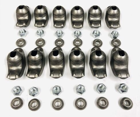 Self Aligning Rocker Arm & Pushrod Set compatible with 1987-1991 Chevy V6 262 4.3L in Saudi Arabia